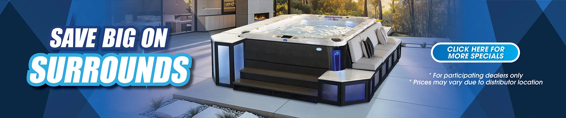Calspas hot tub being used in a family setting - Barcelona