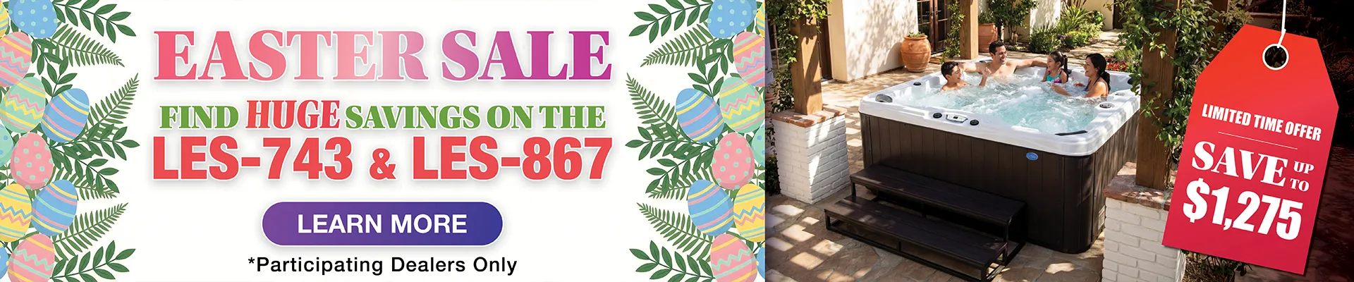 Calspas hot tub being used in a family setting - Barcelona